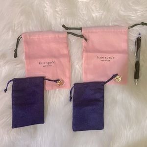 Kate spade and Tory Burch accessory bags bundle